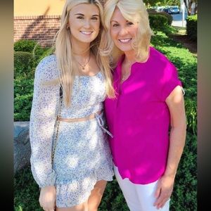 Mable two piece floral set